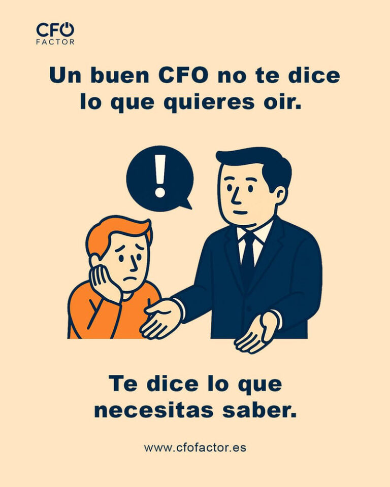 Lo que necesitas saber, aunque no te guste: el valor real de un CFO externo
